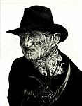 Freddy Kruger by far my favorite horror villain. His character is creative and he has such wicked humor i love it. Cannot get enough of the nightmare...